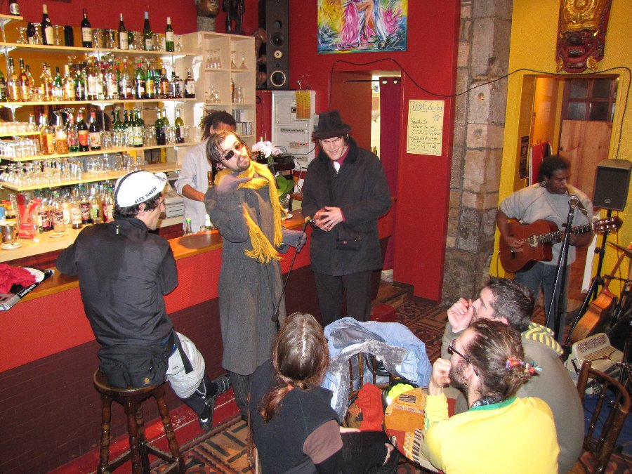 Remise des prix au 19éme parallèle - Alleycat des Triplettes - 4, 5 et 6 décembre 2009 à Besançon - Photo n1