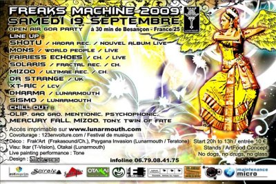 reportage video Freaks Machine 2009