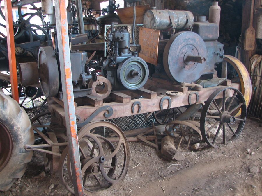 Ferme du tracteur ancien à Loulans-Verchamp - Journées du patrimoine 2009 à Montagney-Servigney et Loulans-Verchamp - Photo n26