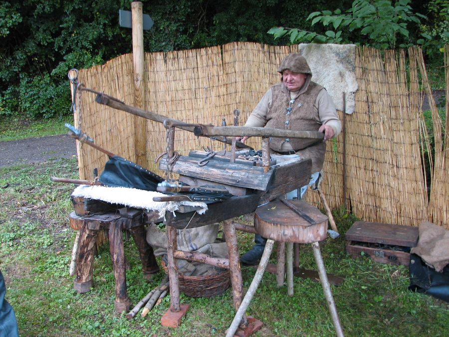Démonstration de forges à Montagney-Servigney - Journées du patrimoine 2009 à Montagney-Servigney et Loulans-Verchamp - Photo n1