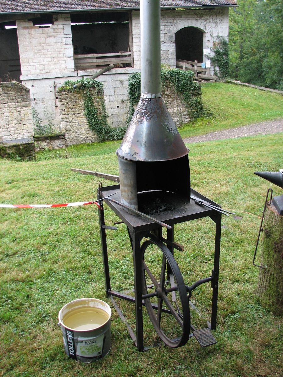 Démonstration de forges à Montagney-Servigney - Journées du patrimoine 2009 à Montagney-Servigney et Loulans-Verchamp - Photo n4