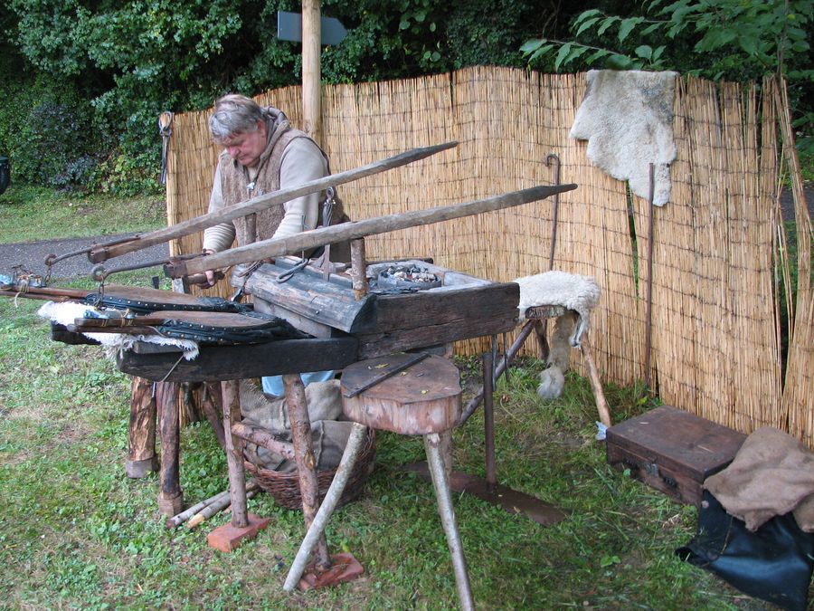 Démonstration de forges à Montagney-Servigney - Journées du patrimoine 2009 à Montagney-Servigney et Loulans-Verchamp - Photo n11