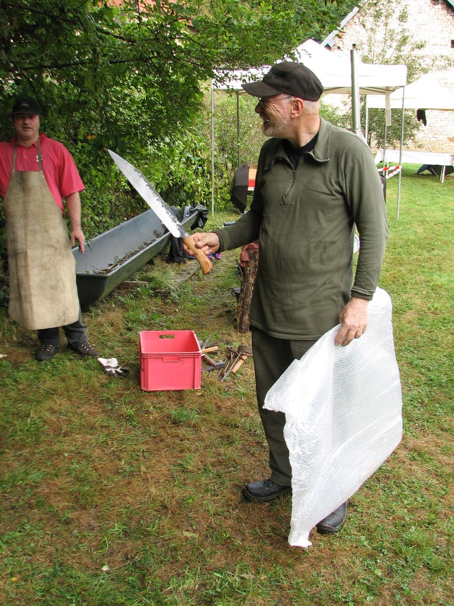 Démonstration de forges à Montagney-Servigney - Journées du patrimoine 2009 à Montagney-Servigney et Loulans-Verchamp - Photo n18