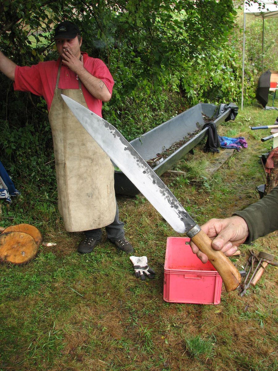 Démonstration de forges à Montagney-Servigney - Journées du patrimoine 2009 à Montagney-Servigney et Loulans-Verchamp - Photo n19