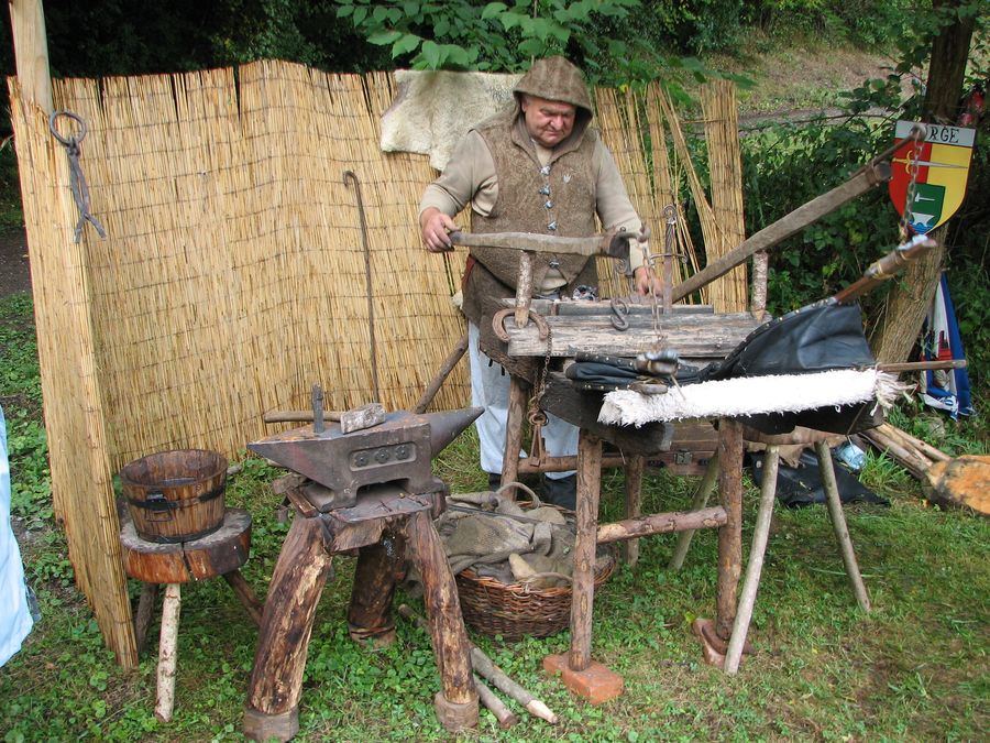 Démonstration de forges à Montagney-Servigney - Journées du patrimoine 2009 à Montagney-Servigney et Loulans-Verchamp - Photo n43