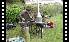 Dmonstration de forges  Montagney-Servigney Journes du patrimoine 2009  Montagney-Servigney et Loulans-Verchamp video n2