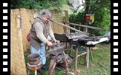 Dmonstration de forges  Montagney-Servigney Journes du patrimoine 2009  Montagney-Servigney et Loulans-Verchamp video n4